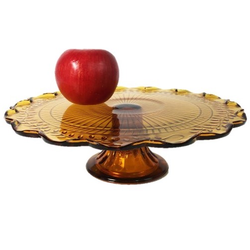 Amber Cake Stand Violet Vintage Rentals