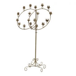 Double Ring Candelabra