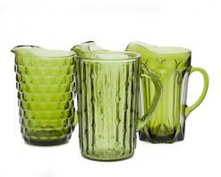 Vintage Olive Pitchers
