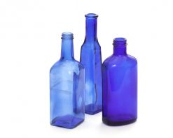 Blue Glass Bottles