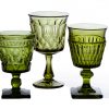 green olive goblet rental