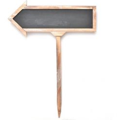 Chalkboard Arrow Sign