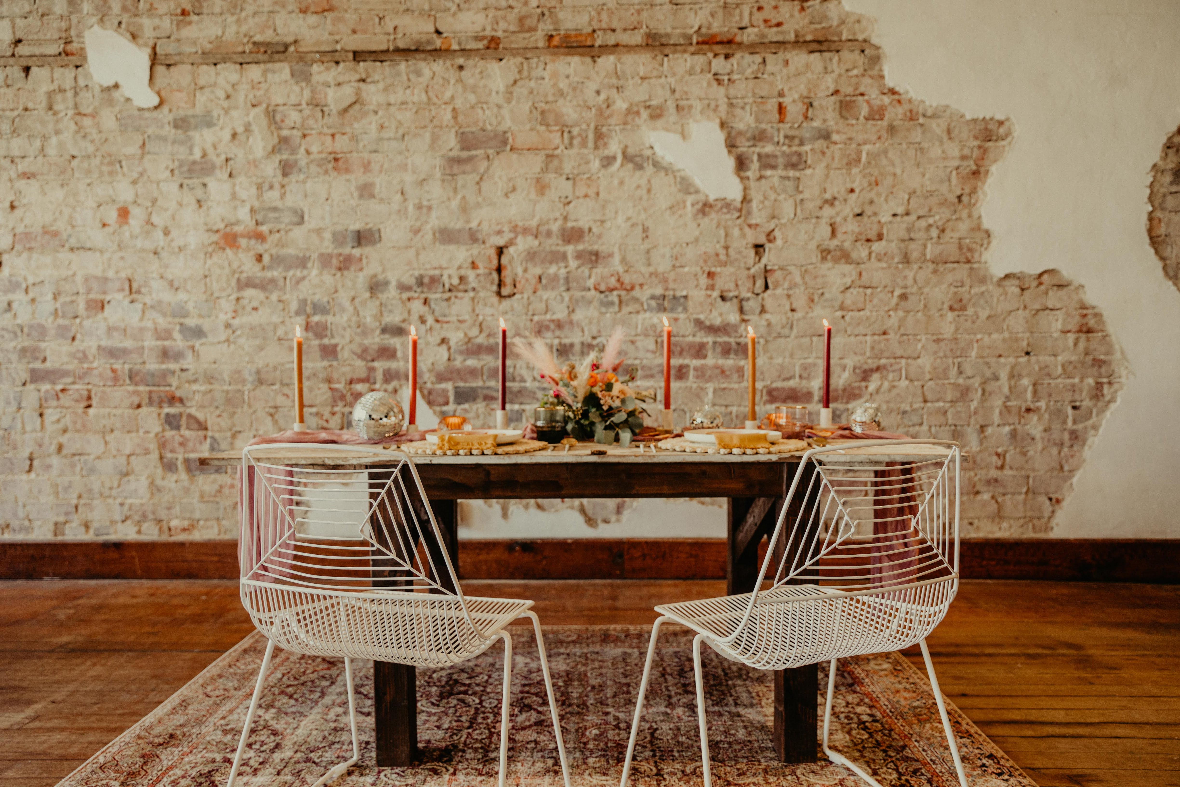 White wooden hotsell chairs for rent