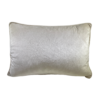 Rectangular solid pillow in beige