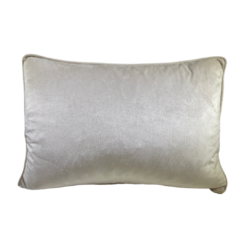 Rectangular solid pillow in beige