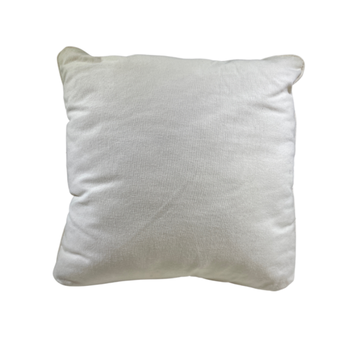 Cream square pillow