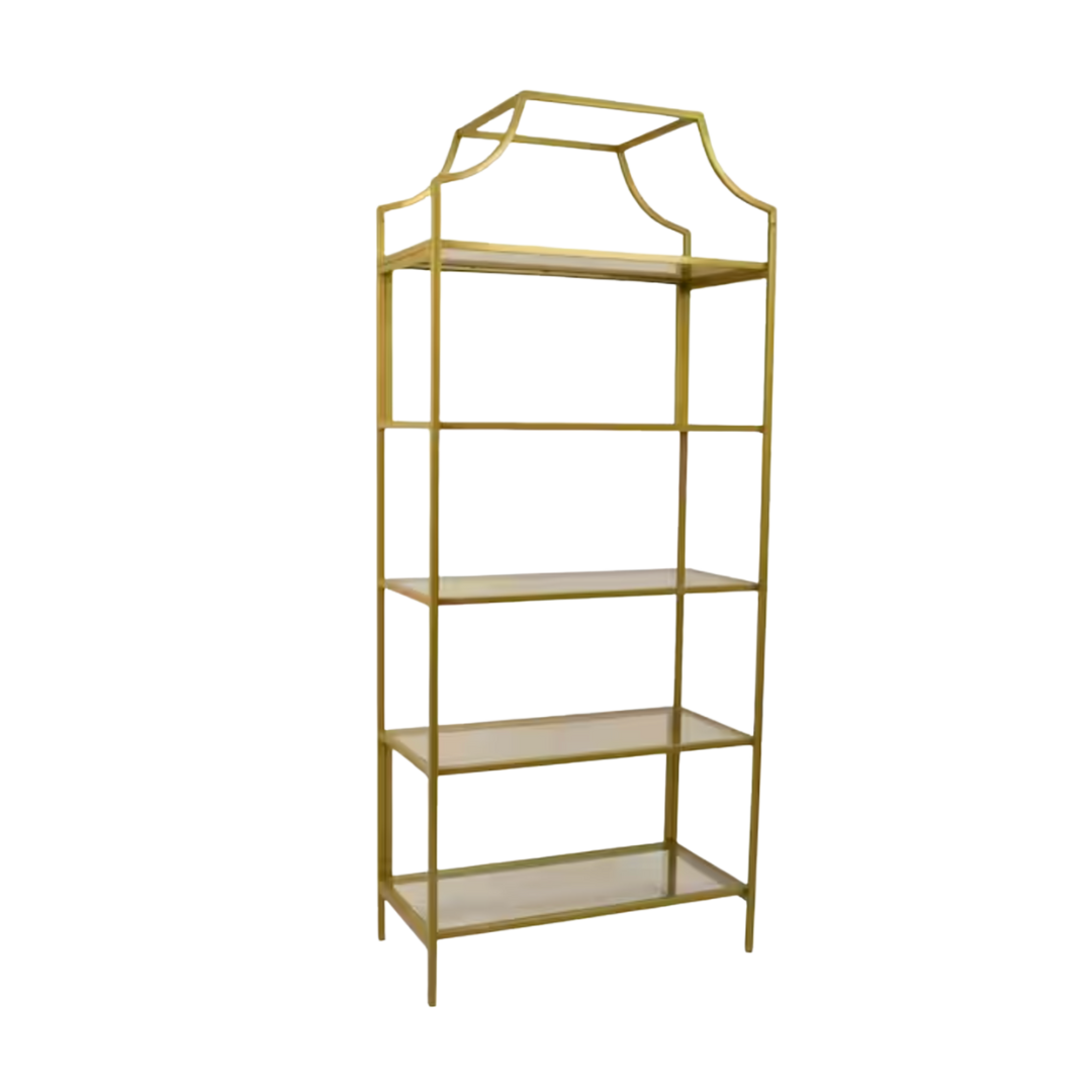 Gold shelving discount