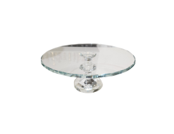 Glass cake stand