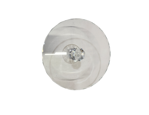 Top view of cake stand