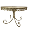 Gold cake stand